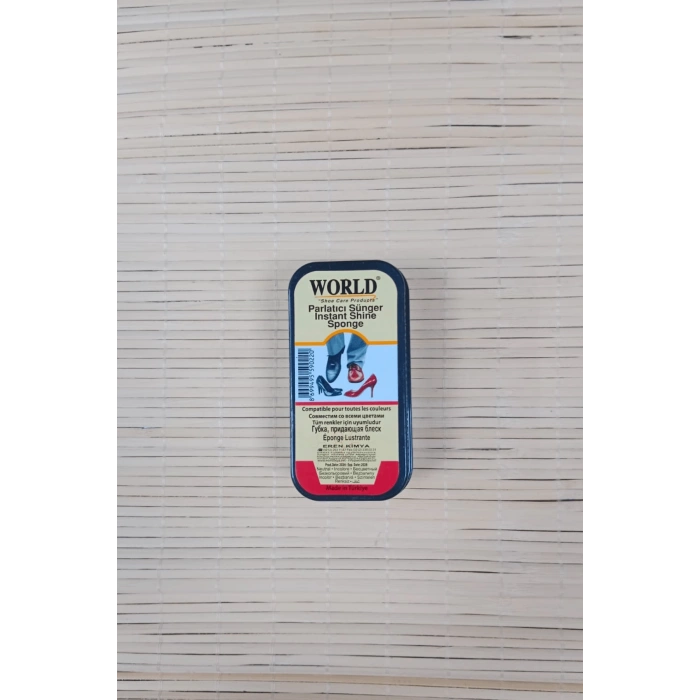 siyah renkli world parlatici sungeri instant shine sponge