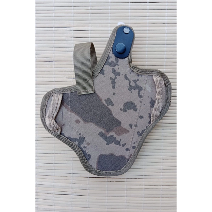 sol el jandarma kamuflaj renkli cift emniyetli tam kelebek airsoft palaskaya kemere gecirmeli impertex silah kilifi