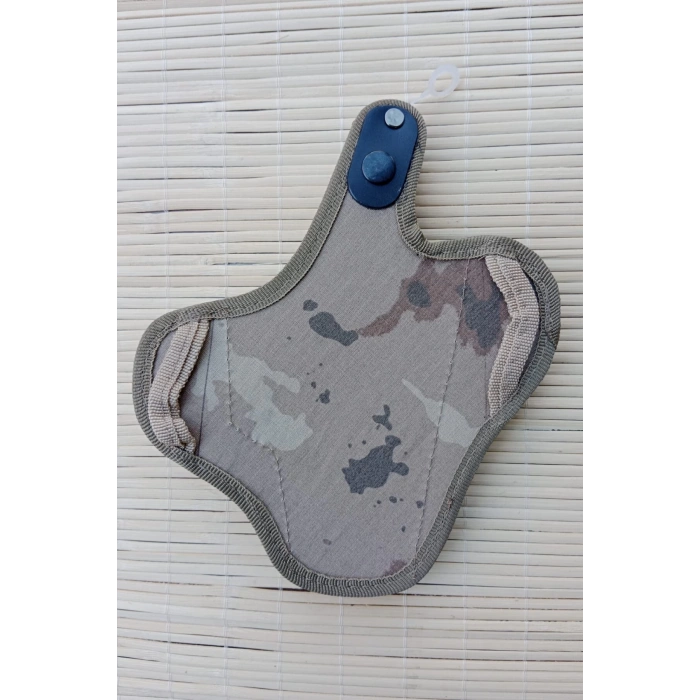 sol el jandarma kamuflaj renkli tek emniyetli tam kelebek airsoft palaskaya kemere gecirmeli impertex silah kilifi