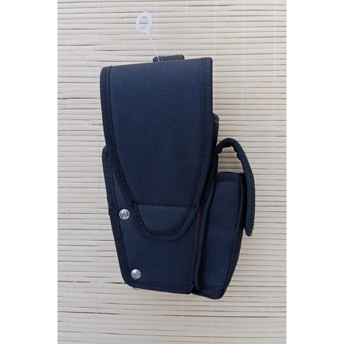 Sol El Siyah Renk Tek Emniyetli Sarjorluklu Airsoft Palaskaya Kemere Gecirmeli impertex Silah Kilifi