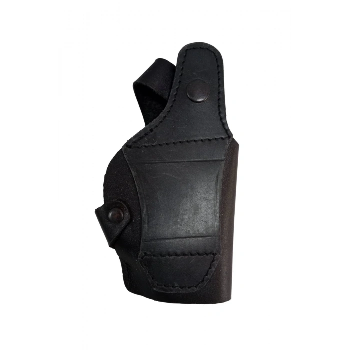 sol el siyah renkli hakiki deri masali universal ic dis tasima yarim model palaskaya kemere gecirmeli browning silah kilifi