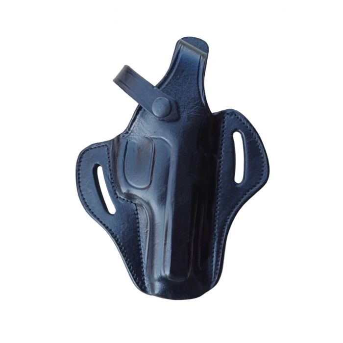 sag el siyah renkli hakiki deri tam kelebek tek emniyetli universal palaskaya kemere gecirmeli canik 55 silah kilifi