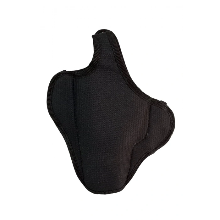 sol el siyah renkli tek emniyetli tam kelebek airsoft palaskaya kemere gecirmeli impertex silah kilifi