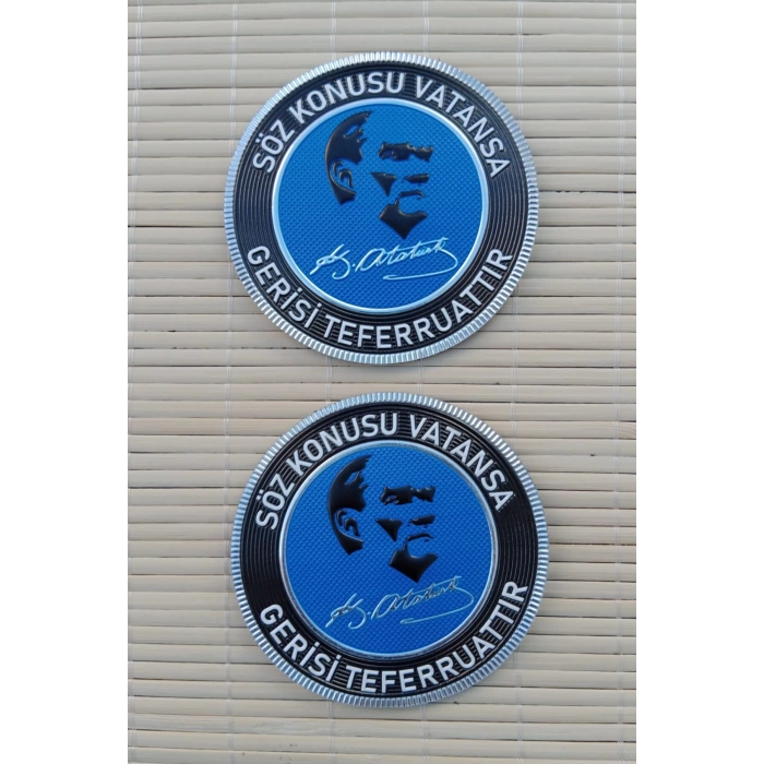 soz konusu vatansa gerisi teferruattir 3d termoplastik silikon kabartma arma patch pec