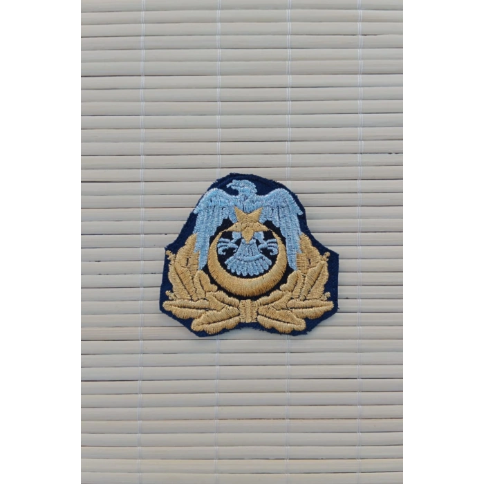 Hava Kuvvetleri Subay Personel Ucak Bakim Harici Sapka Kokarti