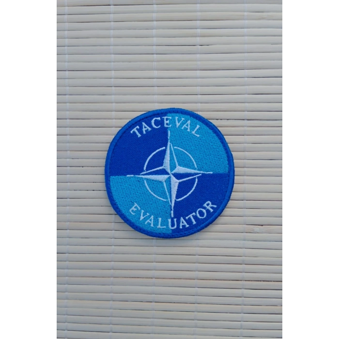 Taceval Evaluator Yazili Nakis islemeli Arma Pec Patch