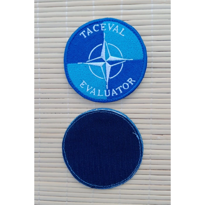 Taceval Evaluator Yazili Nakis islemeli Arma Pec Patch
