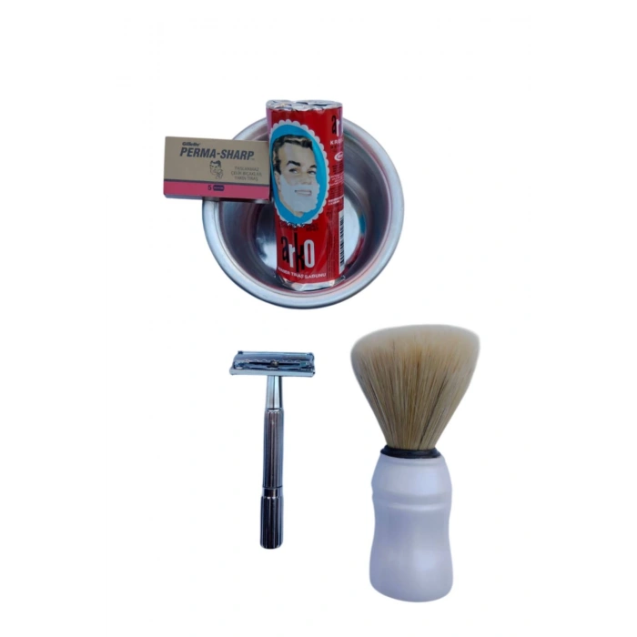 Tima 779 tras makinasi Arko Berber Tras Sabunu Perma Sharp Yaprak Jilet Tras Fircasi Metal Tras Tasi Tras Seti