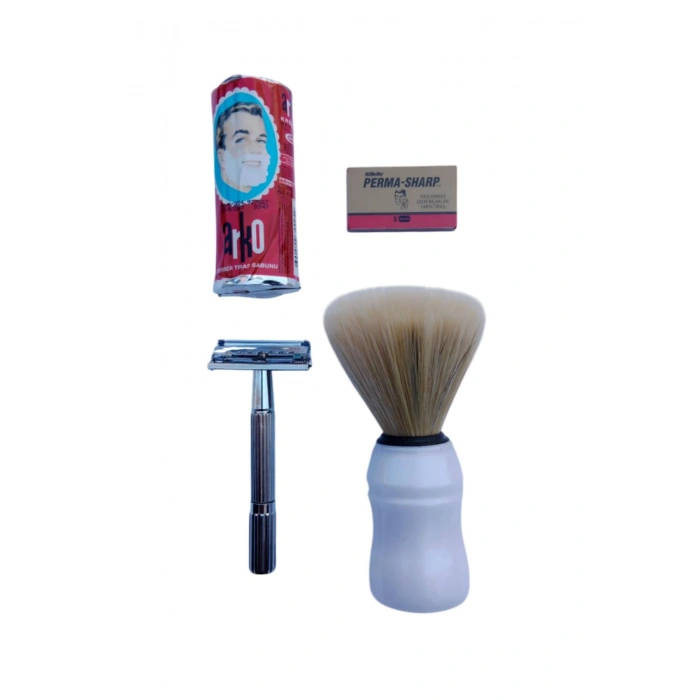 Tima 779 tras makinasi Arko Berber Tras Sabunu Perma Sharp Yaprak Jilet Tras Fircasi Tras Seti