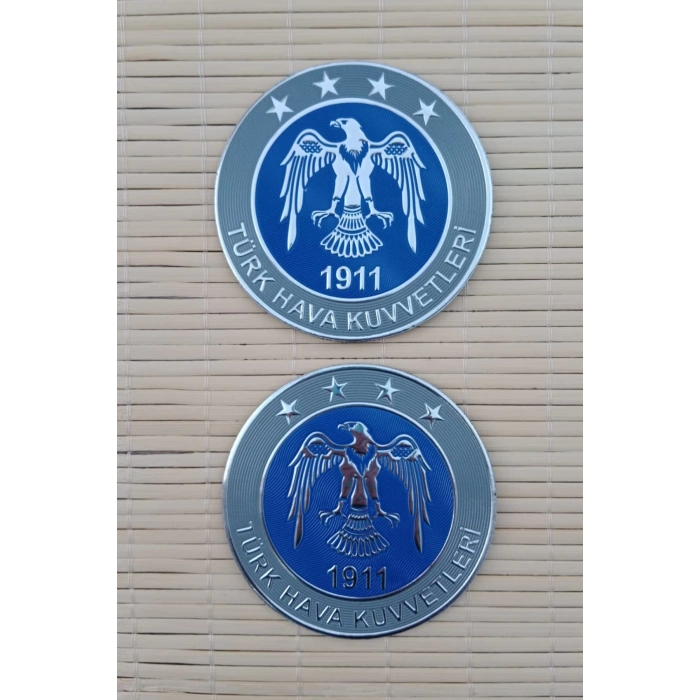 turk hava kuvvetleri 1911 3d termoplastik silikon kabartma pec arma patch