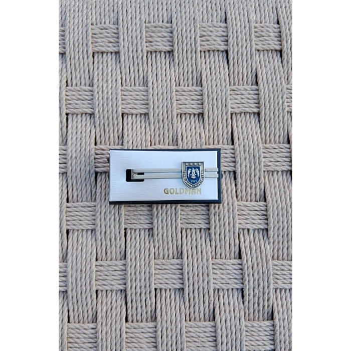 turk hava kuvvetleri 1911 amblemli broveli paslanmaz celik mineli renk atmaz masali harici kravat ignesi