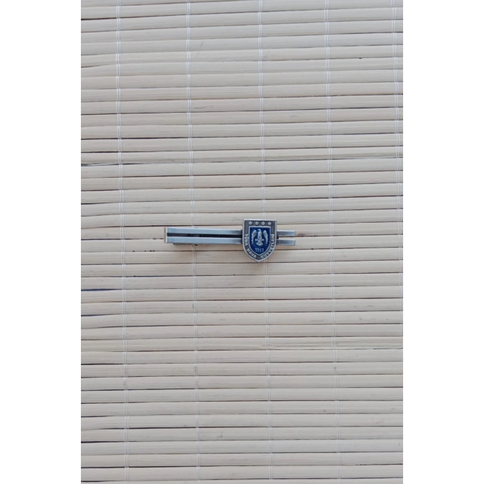 turk hava kuvvetleri 1911 amblemli broveli paslanmaz celik mineli renk atmaz masali harici kravat ignesi