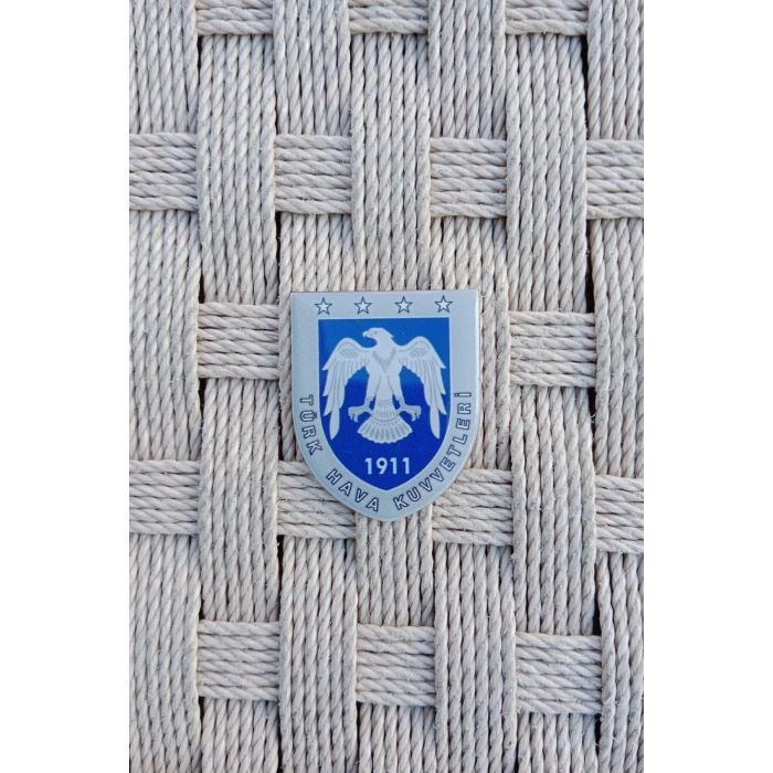 turk hava kuvvetleri 1911 kartal amblemli ozel tasarim 3d plastik cuzdan rozeti