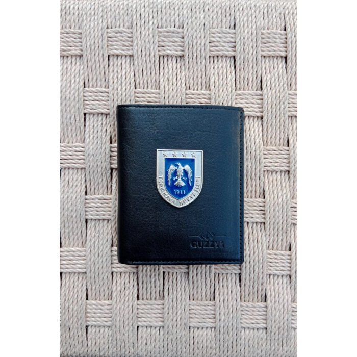 turk hava kuvvetleri 1911 kartal amblemli ozel tasarim hakiki deri ufak rozetli cuzdan