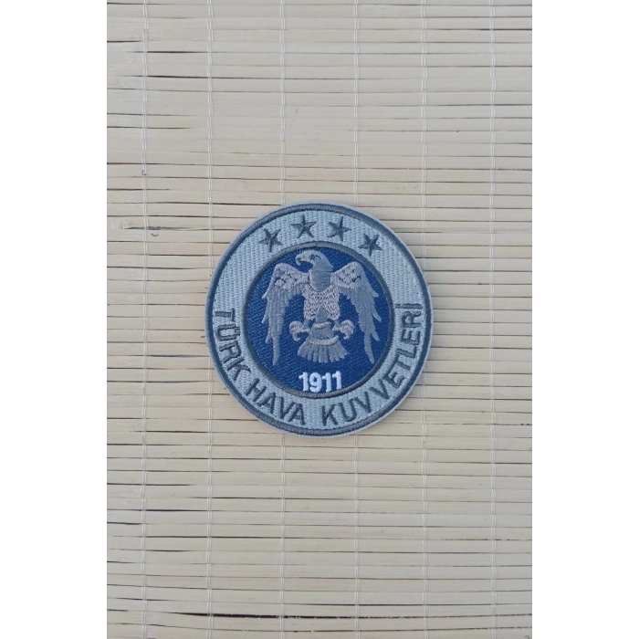 turk hava kuvvetleri 1911 nakis islemeli arma patch pec