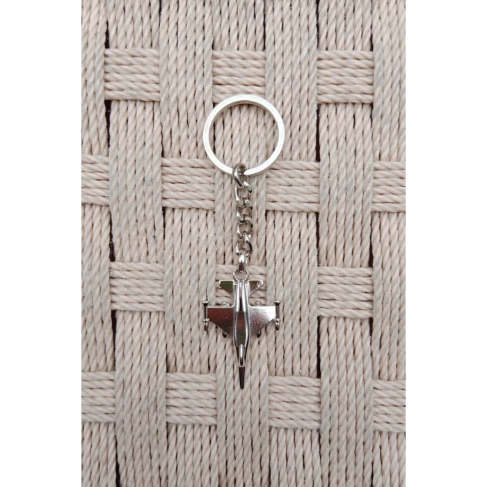 Turk Hava Kuvvetleri Hediyelik F-16 Savas Ucagi Metal Ucak Anahtarligi