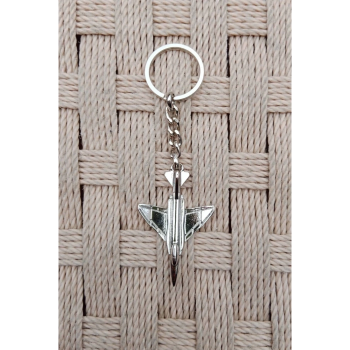 Turk Hava Kuvvetleri Hediyelik F-4 Savas Ucagi Metal Ucak Anahtarligi