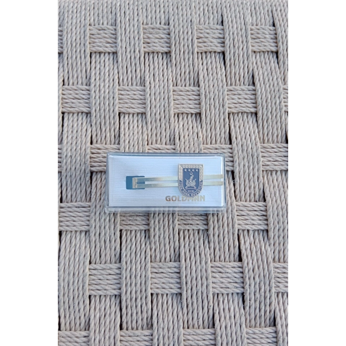 turk kara kuvvetleri 1911 amblemli broveli paslanmaz celik mineli renk atmaz masali harici kravat ignesi