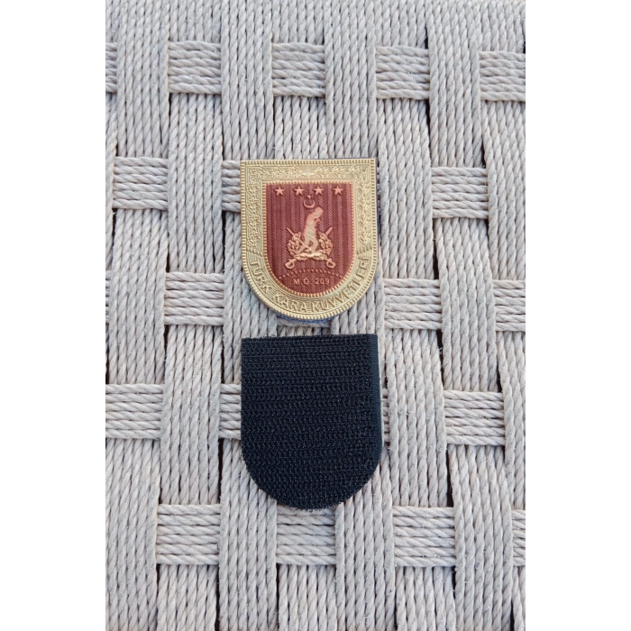 turk kara kuvvetleri m.o 209 3d silikon kabartma mont ceket brove