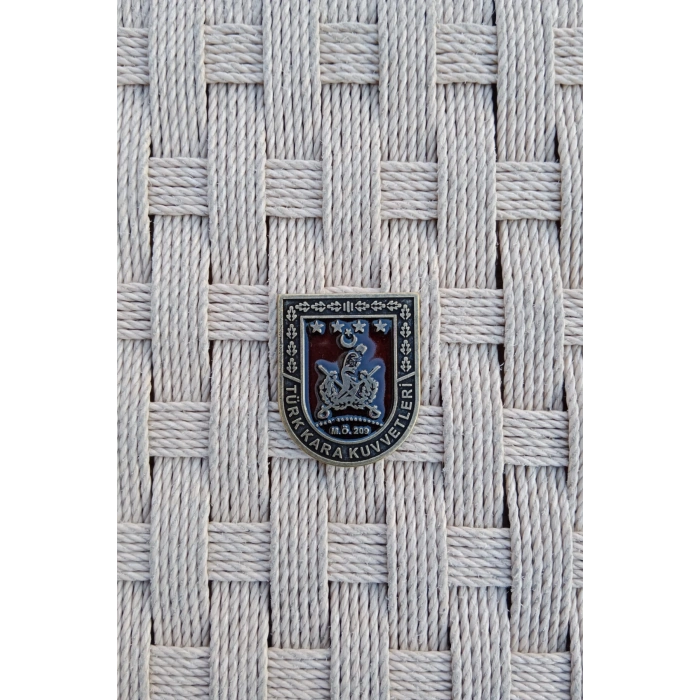 turk kara kuvvetleri m.o 209 amblemli ozel tasarim cuzdan rozeti