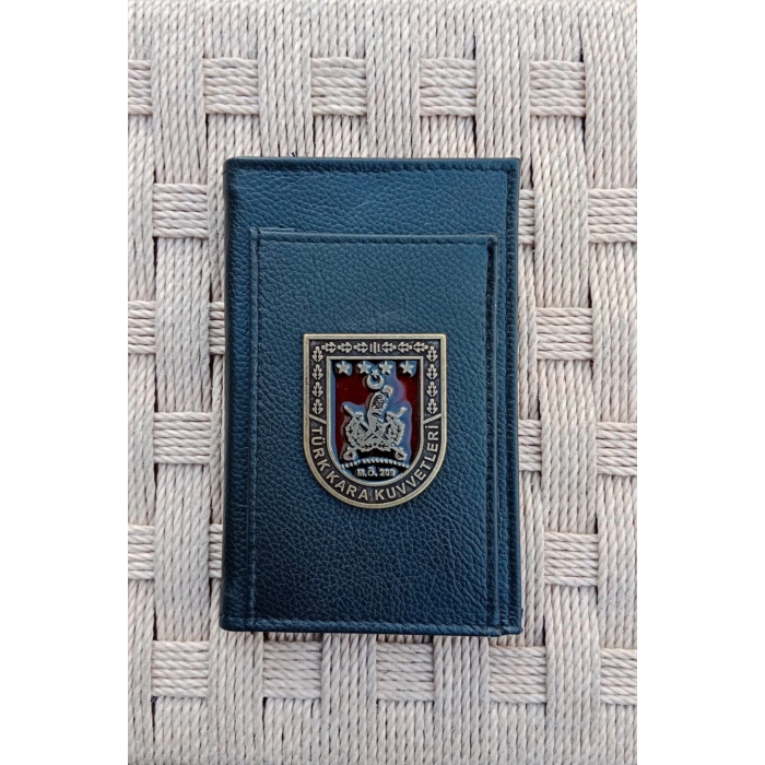 turk kara kuvvetleri m.o 209 amblemli ozel tasarim hakiki deri rozetli bloknot