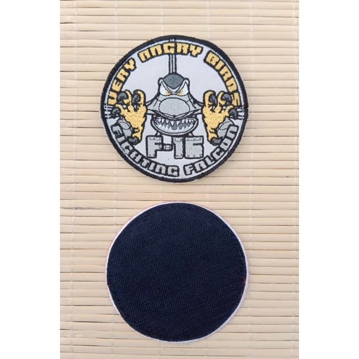 Very Angry Birds Fichting Falcon Nakis islemeli Arma Pec Patch