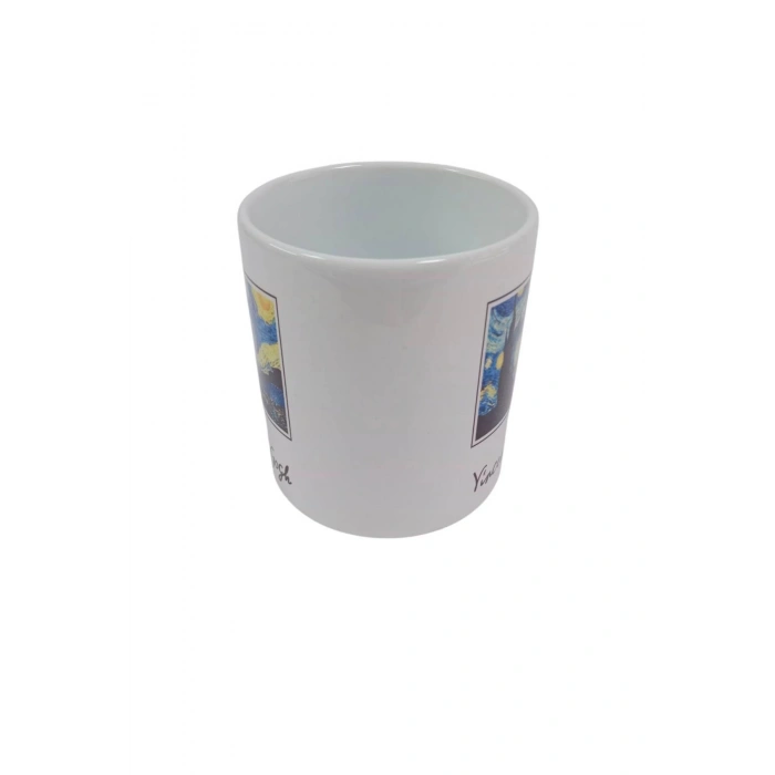 Vincent Van Gogh Yildizli Gece Resimli Ozel Tasarim Kupa Bardak