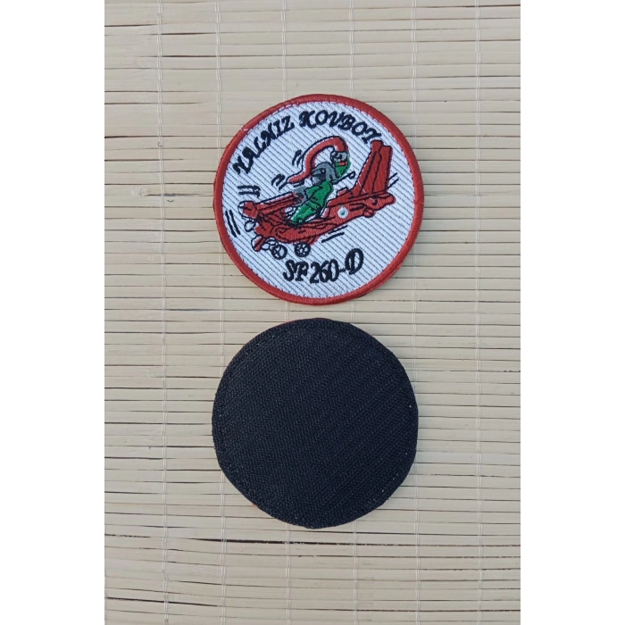 yalniz kovboy sf 260 d nakis islemeli arma patch pec