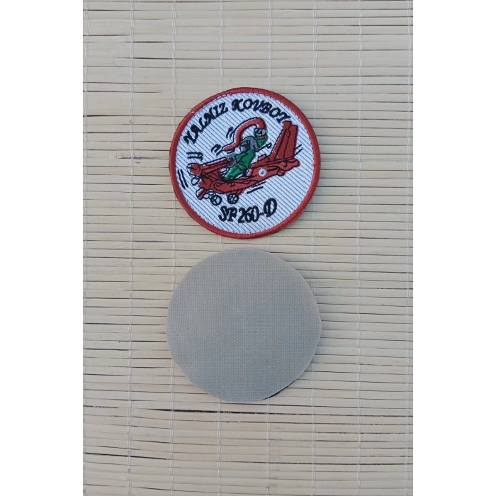 yalniz kovboy sf 260 d nakis islemeli arma patch pec