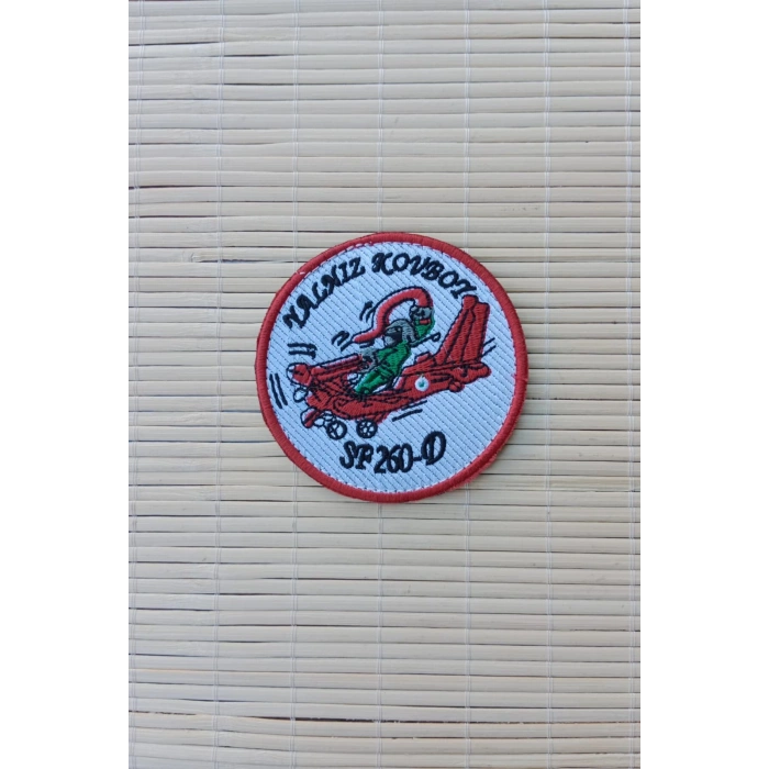 yalniz kovboy sf 260 d nakis islemeli arma patch pec