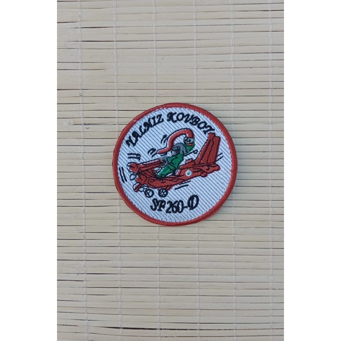 yalniz kovboy sf 260 d nakis islemeli arma pec patch