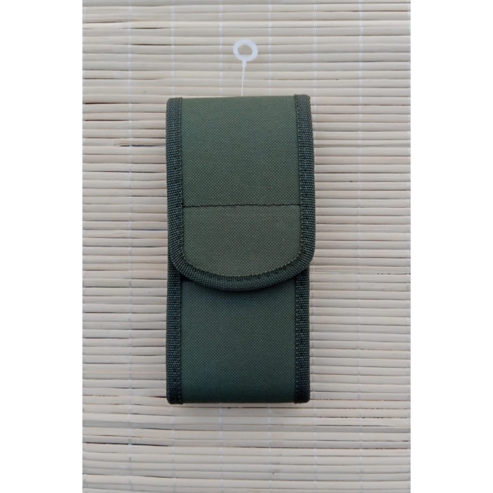 yesil renkli kemere palaskaya takilan cirtli impertex telefon kilifi