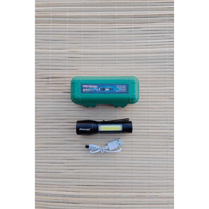 yuksek guclu aluminyum alasimli usb sarj ozellikli cakarli kaliteli el feneri