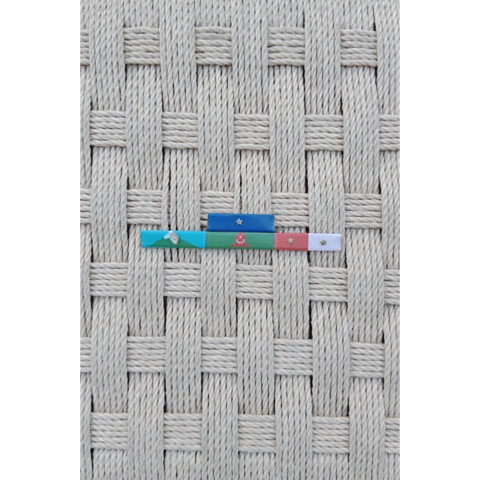 yurtdisi komando hudut ic guvenlik 2 yildiz serit rozeti