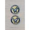 182. filo komutanligi atmacalar yazili kartal logolu nakis islemeli arma pec patch