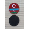 azerbaycan turkiye bayrakli nakis islemeli arma patch pec