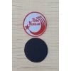 beyaz zemin kirmizi nakis islemeli turk yildizlari arma pec patch