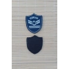 Hava Kuvvetleri Uzman Cavus 2 Kademe Lacivert Zemin Nakisli Mini Polar Rutbe Armasi