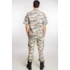 Hava Kuvvetleri Yeni kamuflaj Renkli Kisa Kollu Taktik Gomlek Kargo Cepli Taktik Pantolon Short Sleeve Camouflage