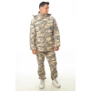 hava kuvvetleri yeni kamuflaj renkli uzun kollu sapkali fermuarli kislik parka mont kargo cepli taktik pantolon long sleeve camouflage