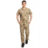Jandarma Kamuflaj Renkli Kisa Kollu Cepli Taktik Gomlek Dogu Komando Kamuflaj Taktik Pantolon Alt Ust Takim