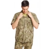Kara Kuvvetleri Yeni Kamuflaj Renkli Kisa Kollu Taktik Gomlek Short Sleeve Camouflage