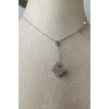 kelebekli tasarim ince silver zincirli gumus renkli zirkon tasli kaliteli paslanmaz celik kolye stainless stell
