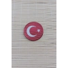 kirmizi ayyildiz bayrakli tpu 3d termoplastik yuvarlak kirmizi zemin arma patch pec