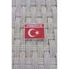 kirmizi kadife zemin turkiye yazili ayyildiz bayrakli nakis islemeli arma patch pec