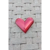 Kirmizi Renkli Kalpli Ask Sevgi Kalp Tasarim seklinde Manyetolu cakmak