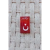 Kirmizi Renkli Turkiye Yazili Ayyildiz Amblemli Benzinli Purmuz Cakmak