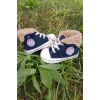lacivert renkli converse model ici polarli organik unisex cocuk bebek ilkadim bagcikli patik sneaker casual ayakkabi
