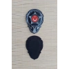ozel guvenlik 3d tpu termoplastik silikon kabartma islemeli gogus arma patch pec