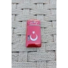 Ozel Tasarim Kirmizi Renkli Turkiye Yazili Bayrak Desenli Manyetolu Cakmak